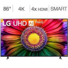 LG 86 inch 4K UltraHd 217Cm 3 Maand oud Google Tv