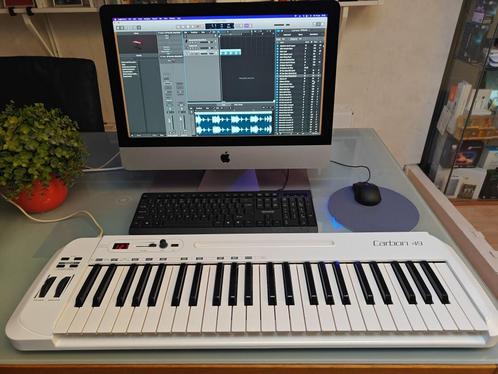 Homestudio: iMac 21.5" i5 & MIDI-keyboard & Logic Pro X, Muziek en Instrumenten, Midi-apparatuur, Ophalen