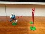 Polsstokspringer Smurf (incompleet), Ophalen of Verzenden, Gebruikt, Overige Smurfen, Poppetje, Figuurtje of Knuffel