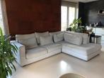 Hoekbank, lichtgrijs, Lengte 3 m, diepte 2,20, gratis, Huis en Inrichting, Banken | Sofa's en Chaises Longues, Ophalen, 250 tot 300 cm