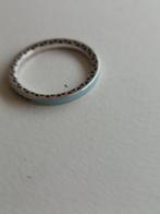 pandora zilveren ring met blauw emaille, Sieraden, Tassen en Uiterlijk, Ringen, Ophalen of Verzenden, Blauw, Zilver, Dame