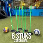 Slalom trainingsstokken met zwarte voet – set van 6 (Groen), Maat XS of kleiner, Ophalen, Zo goed als nieuw, Overige typen