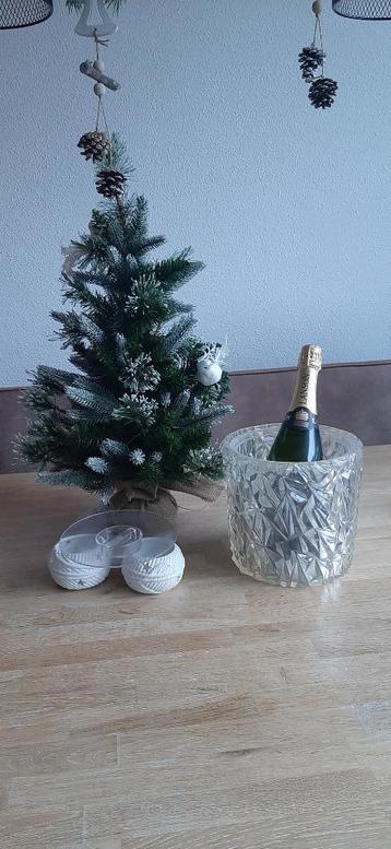 Vintage champagne/wijnkoeler in art deco stijl beschikbaar voor biedingen