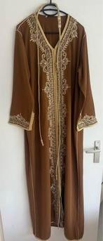 Prachtig Marokkaanse jurk te koop maat 42/44 (Nieuw), Bruin, Maat 42/44 (L), Nieuw, Ophalen of Verzenden
