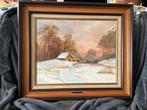 Schilderij landschap van Frans Claes, Antiek en Kunst, Ophalen of Verzenden