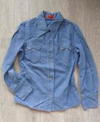 Vintage 70s rare Miss Levis corduroy Western blouse, Blauw, Ophalen of Verzenden, Maat 36 (S), Levi’s