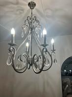 2x Milano Kroonluchter - 6 Armen, Huis en Inrichting, Lampen | Kroonluchters, Ophalen, Zo goed als nieuw, Metaal