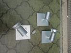 3 wand/plafondlampje, Metaal of Aluminium, Ophalen of Verzenden, Zo goed als nieuw, Modern