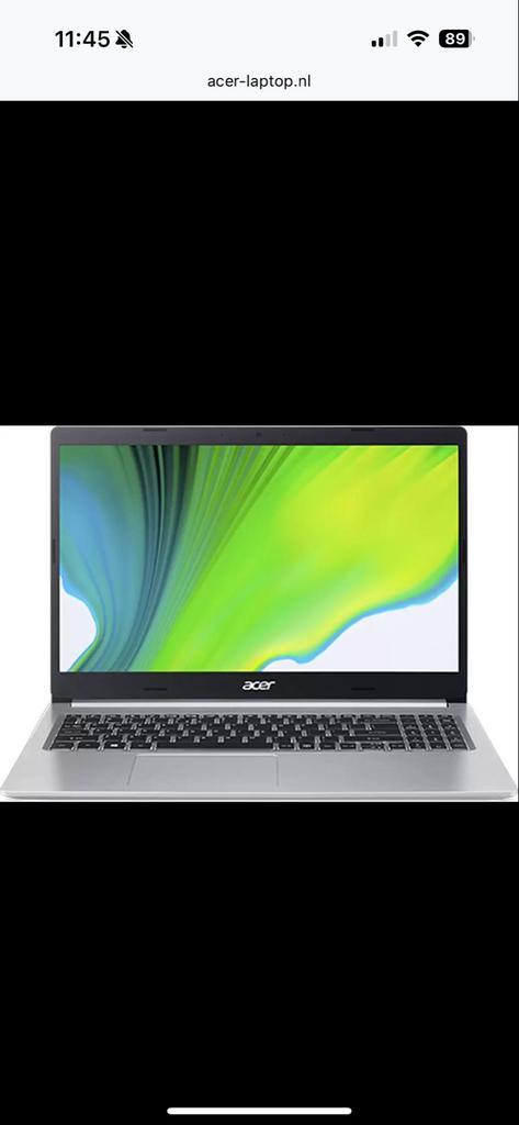 Acer Aspire 5 A515-44-R7FZ, Computers en Software, Windows Laptops, Nieuw, 15 inch, SSD, Onbekend, 8 GB, Qwerty, Ophalen of Verzenden