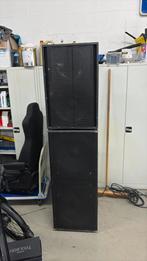 Renkus Heinz Luidsprekerset met amp en x over, Audio, Tv en Foto, Luidsprekers, Gebruikt, 120 watt of meer, Front, Rear of Stereo speakers