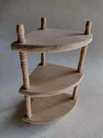 naturel houten hoekkast EM 9523 / poppenhuisminiatuur, Ophalen, Nieuw, Gebruiksvoorwerp