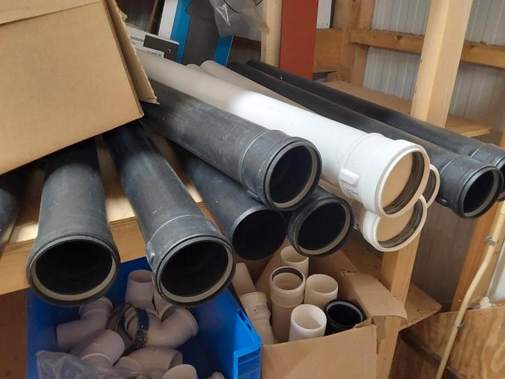 pp roogas en luchttoevoer buizen en fittingen 80 mm, Doe-het-zelf en Verbouw, Buizen en Afvoer, Nieuw, Overige typen, Pvc, Minder dan 2 meter