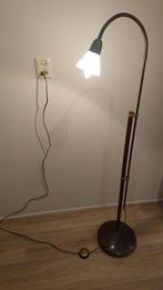 Vloerlamp / Leeslamp, Huis en Inrichting, Lampen | Vloerlampen, 100 tot 150 cm, Glas, Zo goed als nieuw, Ophalen