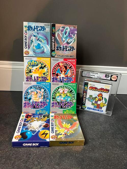 Pokémon Gameboy color | Japans | Graded 85+, Spelcomputers en Games, Games | Nintendo Game Boy, Zo goed als nieuw, Role Playing Game (Rpg)