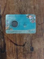 Wilhelmina 1 cent 1913-1931 in coincard  (1925), Postzegels en Munten, Munten | Nederland, Verzenden, Koningin Wilhelmina, 1 cent