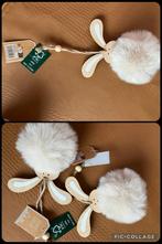 Nieuw2x houten decoratie paashaas hout/pasen, Diversen, Pasen, Ophalen of Verzenden, Nieuw