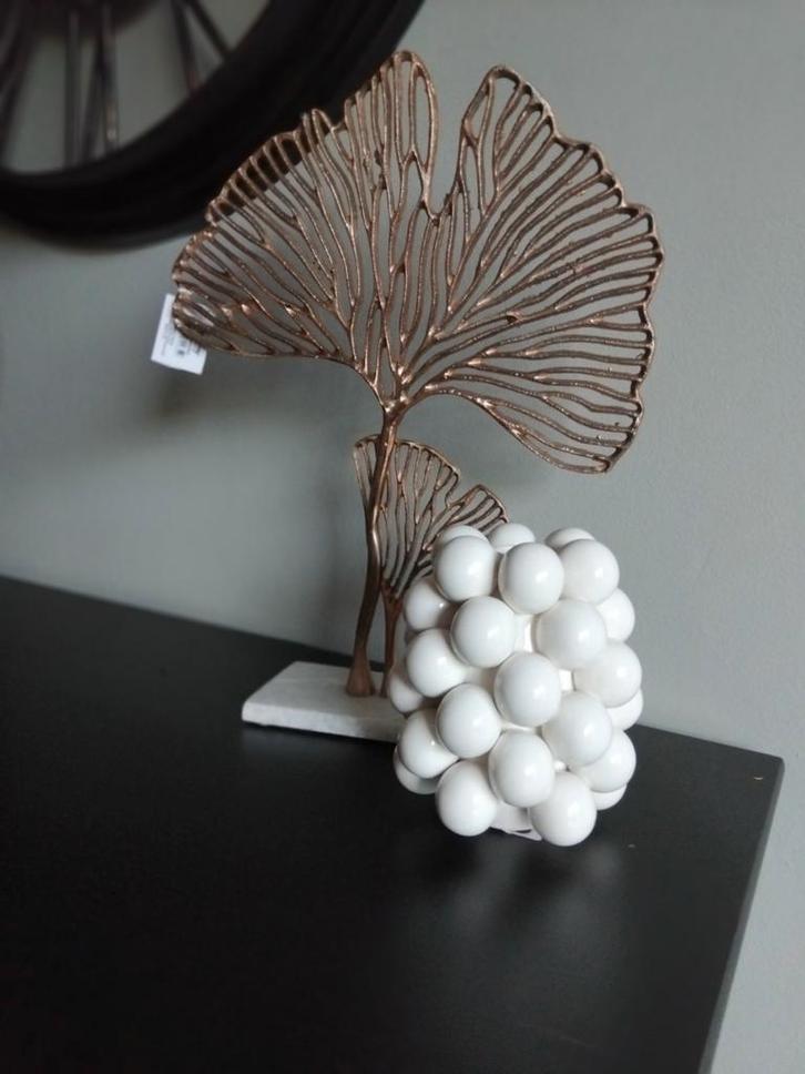 Vaas Boyang Nieuw Light&Living, Huis en Inrichting, Woonaccessoires | Vazen, Nieuw, Wit, Minder dan 50 cm, Ophalen of Verzenden