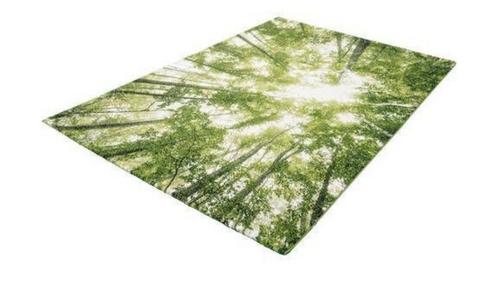 Vloerkleed 80x150 Belis groen bos bomen nieuw!, Huis en Inrichting, Stoffering | Tapijten en Kleden, Nieuw, 50 tot 100 cm, 150 tot 200 cm