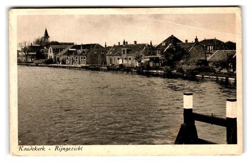 Koudekerk, Rijngezicht, Verzamelen, Ansichtkaarten | Nederland, Gelopen, Zuid-Holland, 1940 tot 1960, Verzenden
