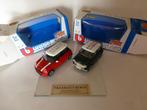 Bburago Treavalon Brexit Mini Cooper set, Hobby en Vrije tijd, Modelauto's | 1:43, Ophalen of Verzenden, Nieuw, Auto, Overige merken