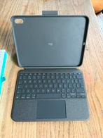 Logitech Combo Touch iPad 10/Air (Defect), 10 inch, Gebruikt, Apple iPad, Ophalen of Verzenden