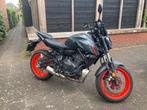 Yamaha MT07 2021 Storm Fluo 8300 km, 2 cilinders, Motorrijbewijs A, Particulier, ABS