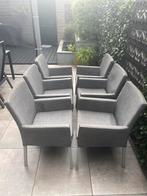 6 tuinstoelen Exotan, Ophalen, Gebruikt, 6 zitplaatsen, Aluminium