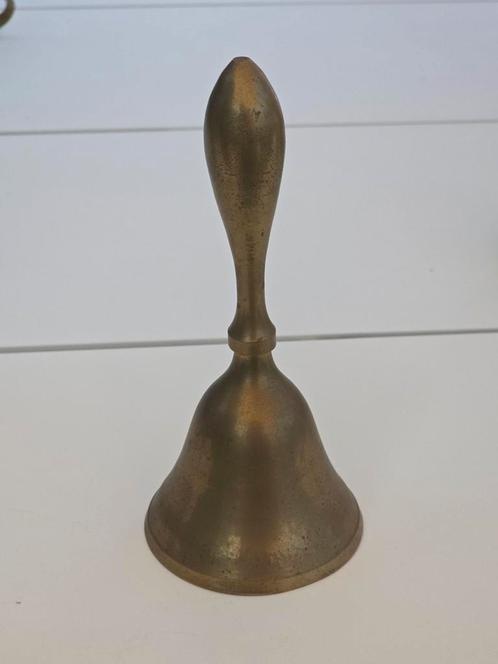 Antieke Koperkleurige hotel bel / butler bel €12,50, Antiek en Kunst, Antiek | Koper en Brons, Koper, Ophalen of Verzenden