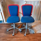2 Kinderbureaustoelen, Ophalen, Gebruikt, Blauw