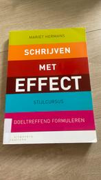 Mariët Hermans - Schrijven met effect, Ophalen of Verzenden, Zo goed als nieuw, Mariët Hermans