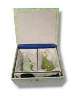 Jade Olifantjes Set in Doos, Ophalen of Verzenden