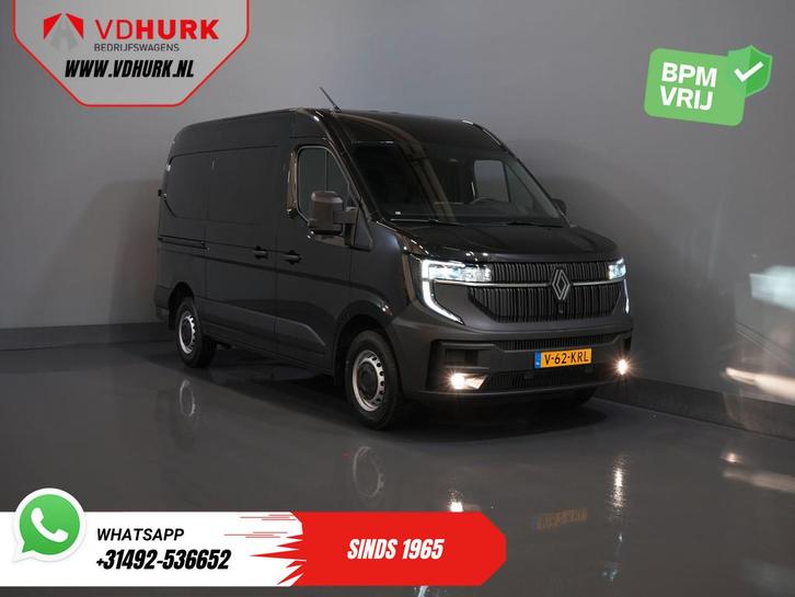 Renault Master T35 2.0 dCi 130 pk L2H2 Advance BPM VRIJ! LED, Auto's, Bestelauto's, Bedrijf, Te koop, ABS, Achteruitrijcamera
