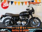 Triumph BONNEVILLE T 100 NIEUWSTAAT! HISTOR (bj 2019), Bedrijf, 865 cc, Naked bike