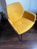 GRATIS Gele eetkamerstoelen met gebruikssporen, Huis en Inrichting, Ophalen, Gebruikt, Overige kleuren, Eén