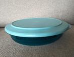 Hapjesschaal met deksel. Tupperware, Huis en Inrichting, Keuken | Tupperware, Ophalen of Verzenden, Zo goed als nieuw, Blauw, Schaal