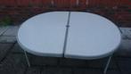 Crespo ovalen campingtafel 120x90cm, Caravans en Kamperen, Ophalen, Gebruikt, Campingtafel