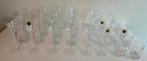 23 Toscane kristallen Wijnglazen - Set, Huis en Inrichting, Ophalen, Glas of Glazen, Overige stijlen, Glas