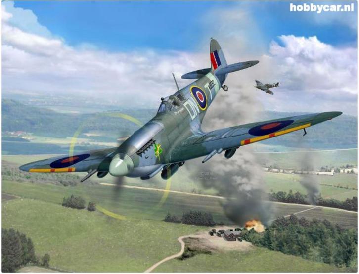 RE3927  Supermarine Spitfire Mk.IXc (Revell) 1:32, Hobby en Vrije tijd, Modelbouw | Vliegtuigen en Helikopters, Nieuw, Vliegtuig