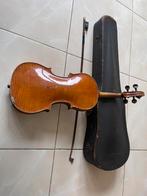 Ouder dan 200 jaar 4/4 viool met strijkstok en oude koffer, 4/4-viool, Gebruikt, Ophalen of Verzenden