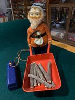 Happy Miner kabouter battery tin toy Asahi Japan '60 in doos, Ophalen of Verzenden, Zo goed als nieuw