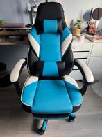 Bureaustoel gamestoel, Ophalen, Gaming bureaustoel, Blauw, Zo goed als nieuw