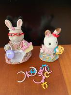 Sylvanian family: moeder/dochter en accessoires, Ophalen of Verzenden, Zo goed als nieuw