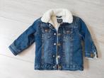 Spijkerjas maat 86 jongen gevoerd jas vest winter warm, Ophalen of Verzenden, Zo goed als nieuw, Jongetje, Truitje of Vestje