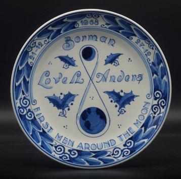 Porceleyne Fles wandbordje Apollo 10 beschikbaar voor biedingen