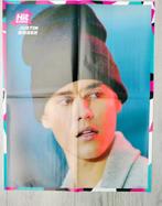 Megaposter Hitkrant Justin Bieber, Verzenden, Zo goed als nieuw, Poster, Artwork of Schilderij