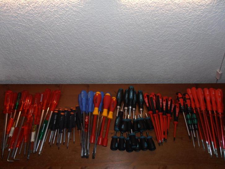 Partij schroevendraaiers PB Garant Haupa Makita Wiha Wera, Doe-het-zelf en Verbouw, Gereedschap | Handgereedschap, Nieuw, Ophalen of Verzenden