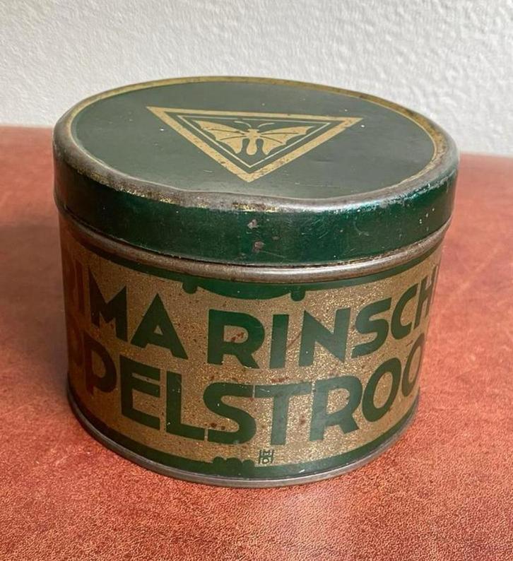 Blik Prima Rinsche Appelstroop, Verzamelen, Blikken, Gebruikt, Overige, Ophalen of Verzenden