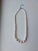 Ketting (imitatieparels), Sieraden, Tassen en Uiterlijk, Kettingen, Ophalen of Verzenden, Zo goed als nieuw, Kunststof