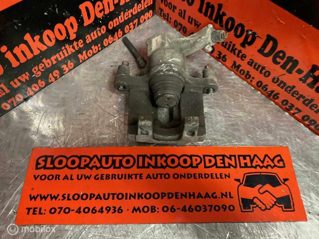 Opel Vectra Saab ('02-'09) Remklauw Linksachter - 93172184, Ophalen of Verzenden, Gebruikt