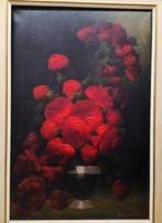 Schilderij “De bloemenrozen” van Luiz Carlos Coelho, Antiek en Kunst, Ophalen